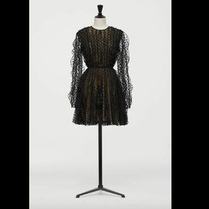 Giambattista Valli x H&M Black Tulle Dress 2 US